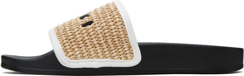 Marni Beige Embroidered Sandals