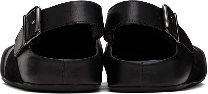 Marni Black Fussbett Sabot Sandals