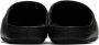 Marni Black Leather Sabot Loafers - Thumbnail 2