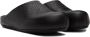 Marni Black Leather Sabot Loafers - Thumbnail 4