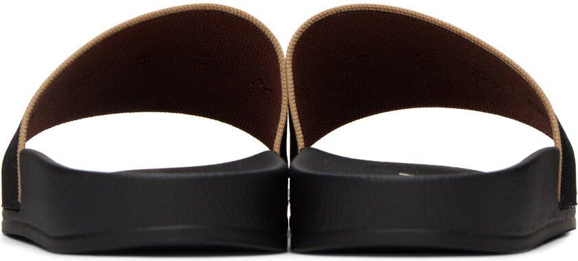 Marni Black Logo Sandals