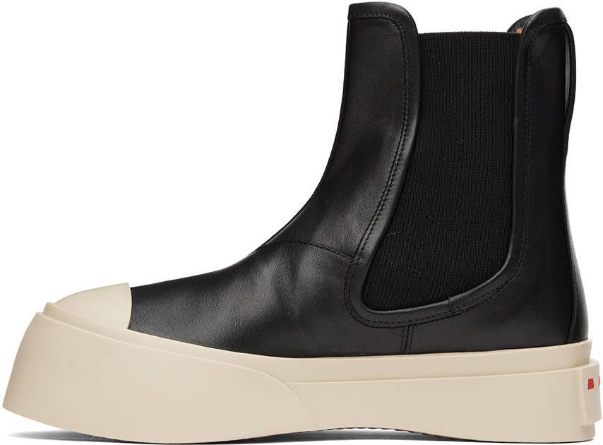 Marni Black Pablo Chelsea Boots
