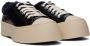 Marni almond-toe lace-up sneakers Black - Thumbnail 7