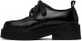 Marni Black Padded Nylon Lace-Up Derbys - Thumbnail 3