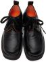 Marni Black Padded Nylon Lace-Up Derbys - Thumbnail 5