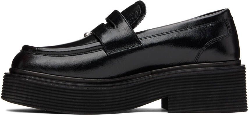 Marni Black Piercing Loafers