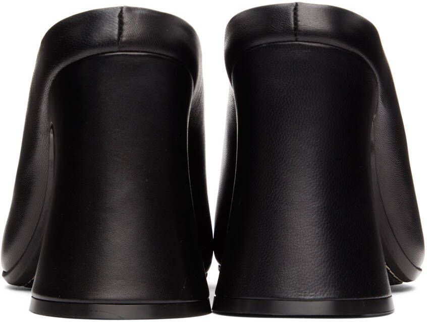 Marni block-heel leather mules Black - Picture 6