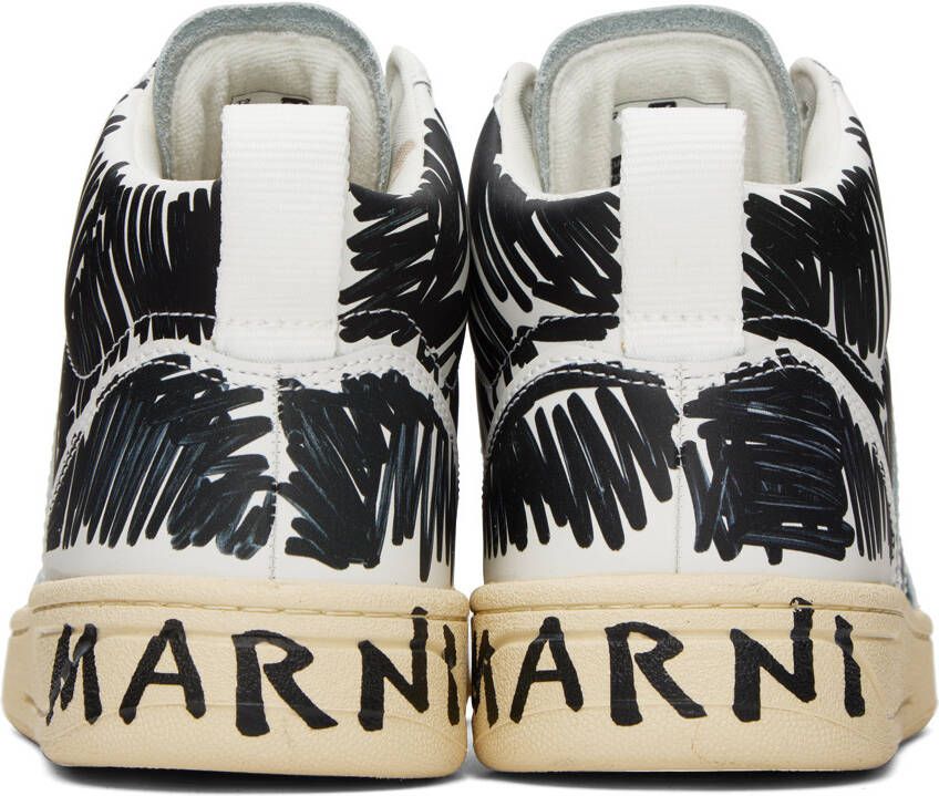 Marni Black Veja Edition V-10 Sneakers