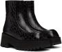 Marni Black Zip Boots - Thumbnail 4