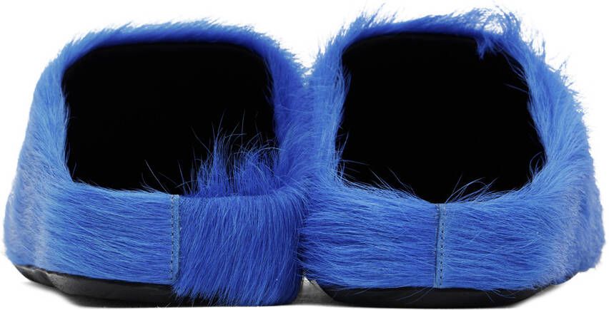 Marni Blue Fussbett Sabot Loafers
