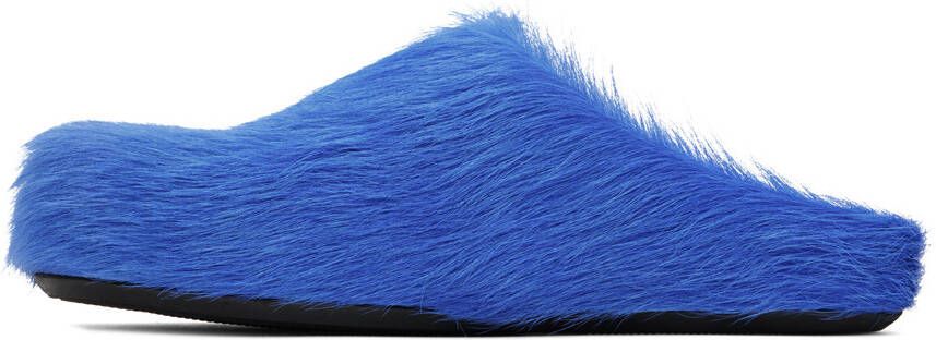 Marni Blue Fussbett Sabot Loafers