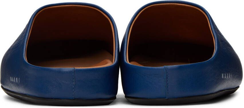 Marni Blue Fussbett Sabot Loafers