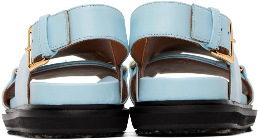 Marni Blue Fussbett Sandals