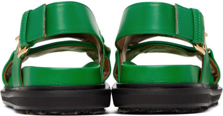 Marni Green Fussbett Sandals