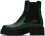 Marni Green Leather Chelsea Boots - Thumbnail 3