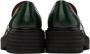 Marni Green Leather Penny Loafers - Thumbnail 2