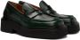 Marni Green Leather Penny Loafers - Thumbnail 4