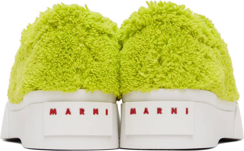 Marni Green Terry Pablo Sneakers
