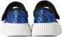 Marni Kids Black & Blue Glitter Velcro Sneakers - Thumbnail 2
