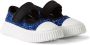 Marni Kids Black & Blue Glitter Velcro Sneakers - Thumbnail 4