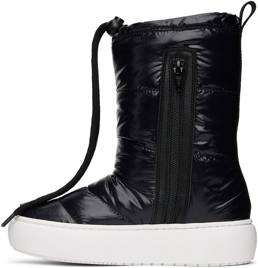 Marni Kids Black Padded Boots