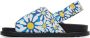 Marni Kids Blue Floral Sandals - Thumbnail 3