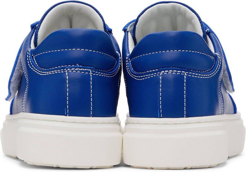 Marni Kids Blue Velcro Sneakers