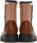 Marni Kids Brown & Pink Colorblock Boots - Thumbnail 2