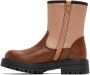 Marni Kids Brown & Pink Colorblock Boots - Thumbnail 3