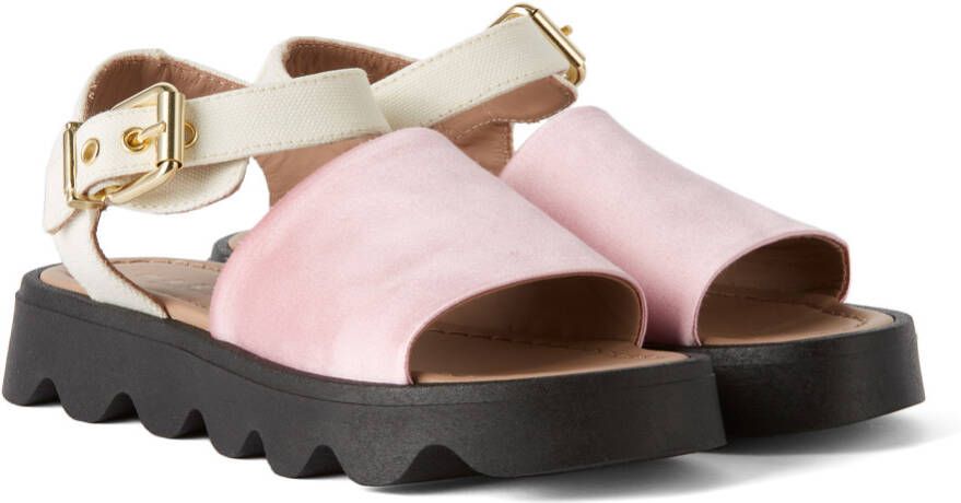Marni Kids Pink Strap Sandals
