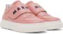 Marni Kids Pink Velcro Sneakers - Thumbnail 4