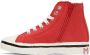 Marni Kids Red Canvas High Sneakers - Thumbnail 3