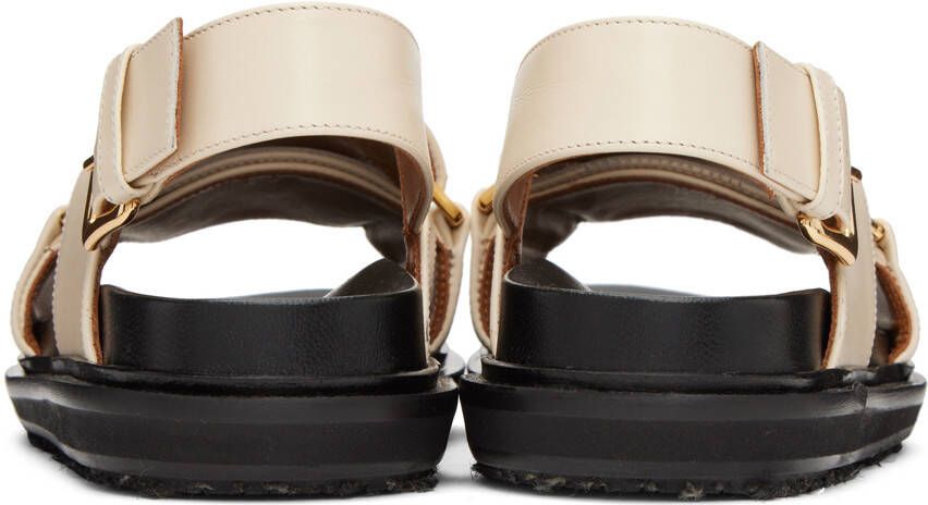 Marni Off-White Fussbet Sandals