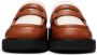 Marni Orange & Off-White Leather Loafers - Thumbnail 2