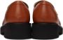 Marni Orange & Off-White Leather Loafers - Thumbnail 4