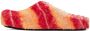 Marni Orange & Red Fussbet Sabot Loafers - Thumbnail 3