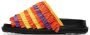 Marni Orange & Yellow Fussbett Sandals - Thumbnail 3
