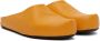 Marni Orange Fussbett Sabot Slippers - Thumbnail 4