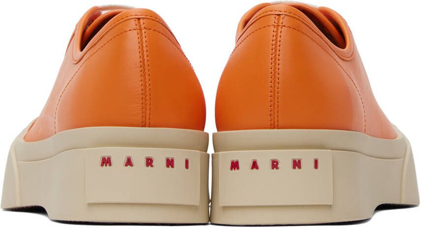 Marni Orange Pablo Sneakers