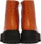 Marni Orange Zip Boots - Thumbnail 2