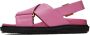 Marni Pink Fussbett Sandals - Thumbnail 3