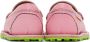 Marni Pink Leather Loafers - Thumbnail 2
