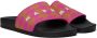 Marni Pink Logo Sandals - Thumbnail 4