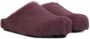 Marni Purple Calf-Hair Fussbett Sabot Loafers - Thumbnail 4