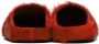 Marni Fussbet Sabot calf-hair slippers Red - Thumbnail 5