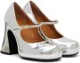 Marni Silver Mary Jane Heels - Thumbnail 4