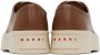 Marni SSENSE Exclusive Brown & Off-White Pablo Sneakers - Thumbnail 2
