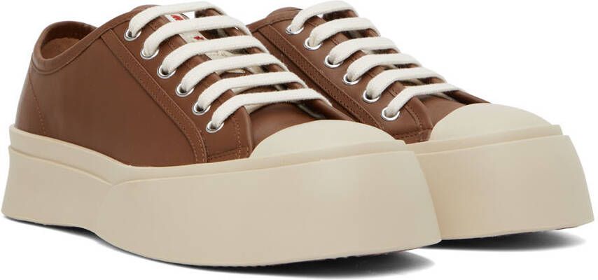 Marni SSENSE Exclusive Brown & Off-White Pablo Sneakers