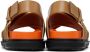 Marni Black & Brown Fussbett Sandals - Thumbnail 2