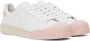 Marni White & Pink Dada Bumper Sneakers - Thumbnail 4